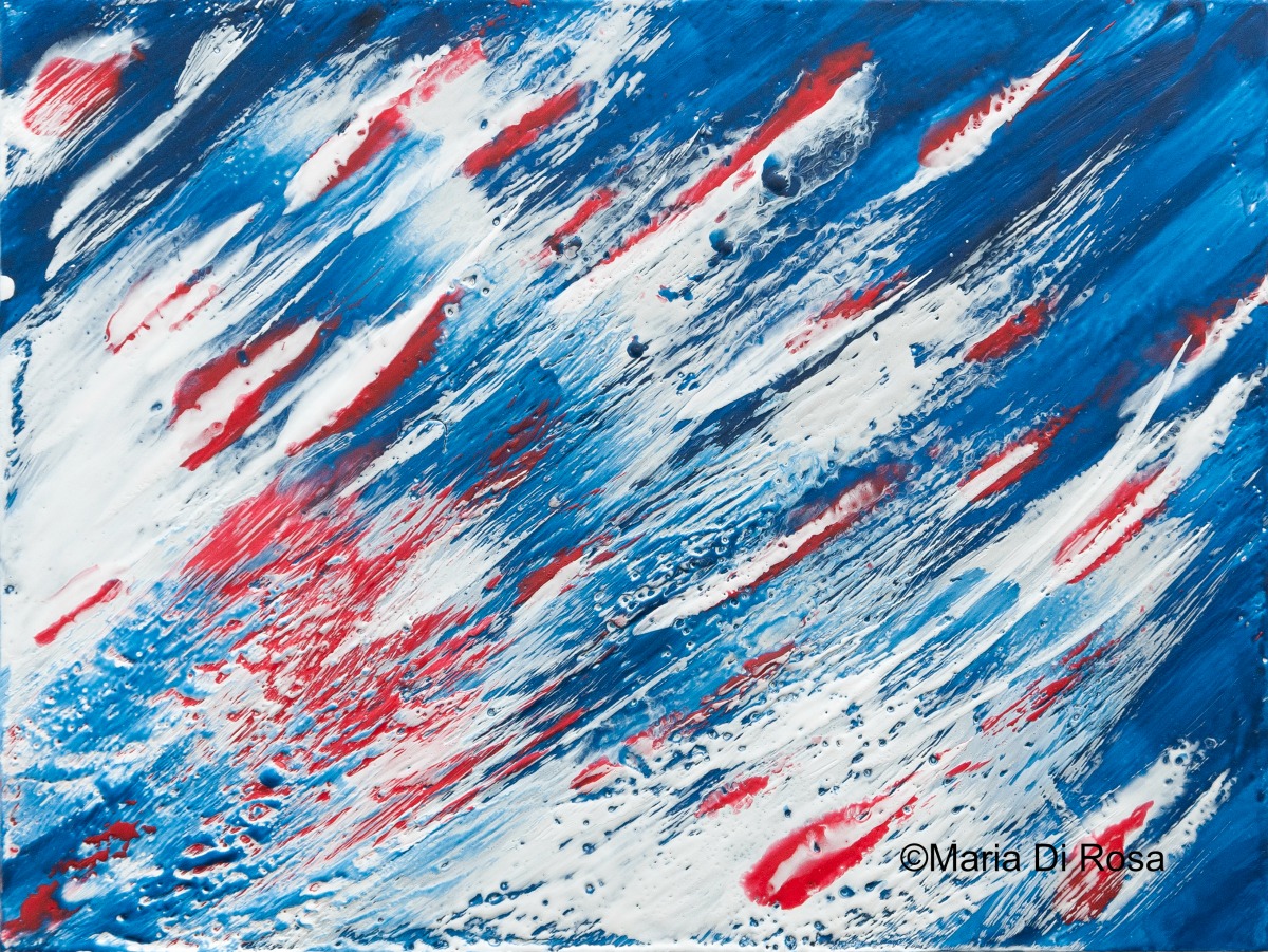 ©Maria-Di-Rosa-encaustic-#117-Falling Stars-2015.jpg