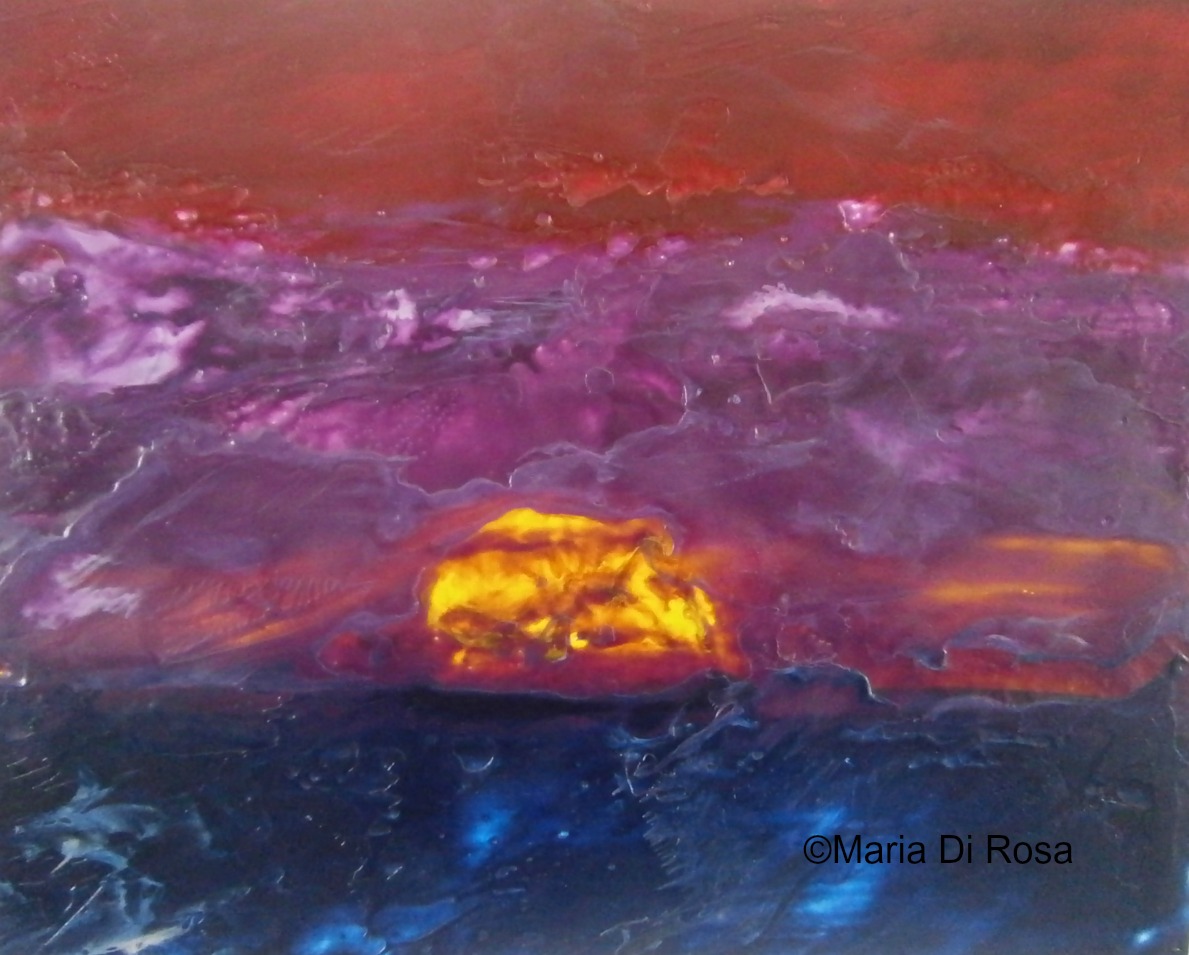 ©Maria-Di-Rosa-Encaustic-#121-Sunset-2015.jpg